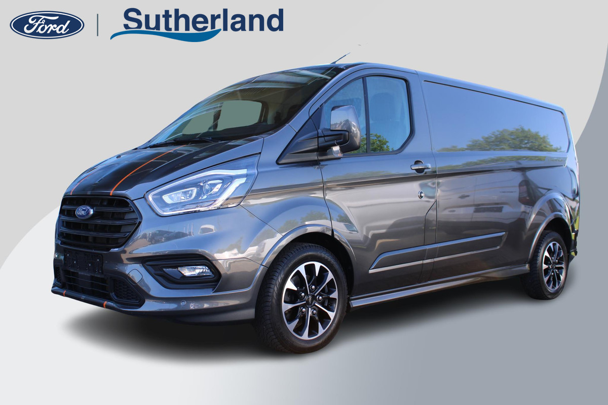 Ford Transit Custom 320 2.0 TDCI L2H1 Sport | 185pk Automaat | Trekhaak | Airco | DAB | Stoelverwarming |