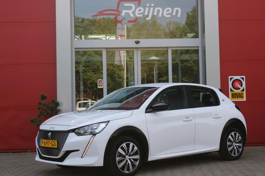 Peugeot e-208 EV 50 kWh 136PK AUTOMAAT ACTIVE | NAVIGATIE 10" TOUCHSCREEN | 3-FASE | APPLE CARPLAY/ANDROID AUTO | CLIMATE CONTROL | CRUISE CONTROL | REGEN/LICHT SENSOR | KEYLESS START | DAB+ RADIO | €2000,- SUBSIDIE MOGELIJK! |