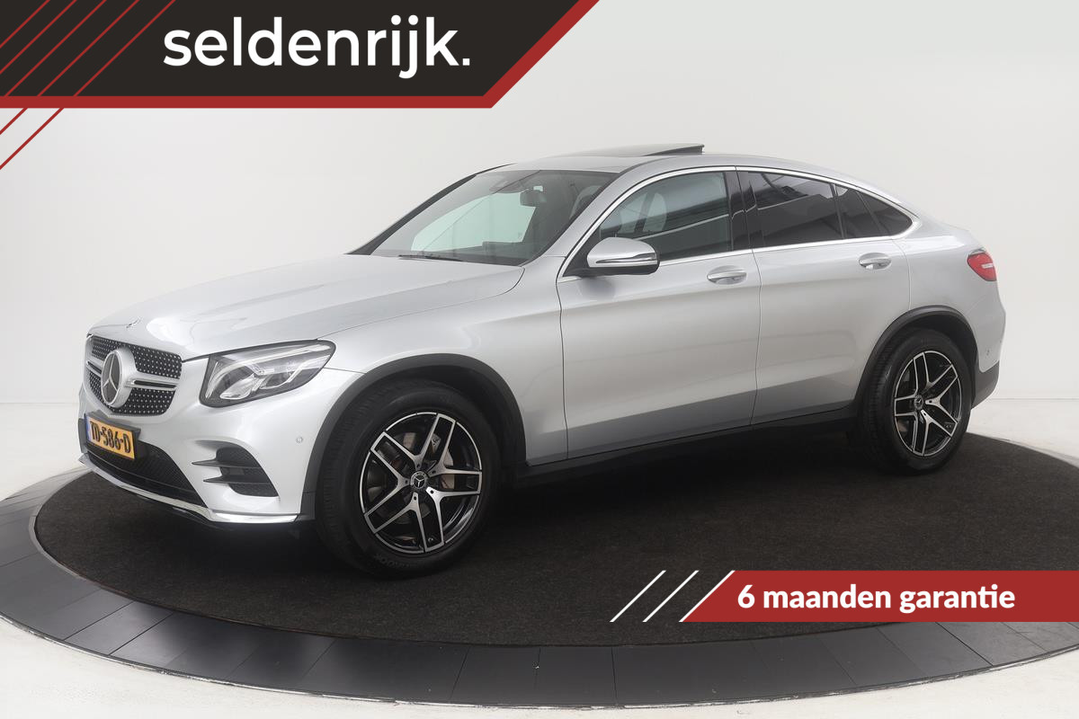 Mercedes-Benz GLC Coupé 250 4Matic AMG Line | Schuifdak | Leder | Trekhaak | Full LED | Stoelverwarming | Navigatie | Park Assist | Camera