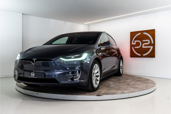 Tesla Model X 100D Incl. BTW | NL AUTO+NAP | Carbon | Cold Climate | AP 2.5 | Leder | 12 MND Garantie!