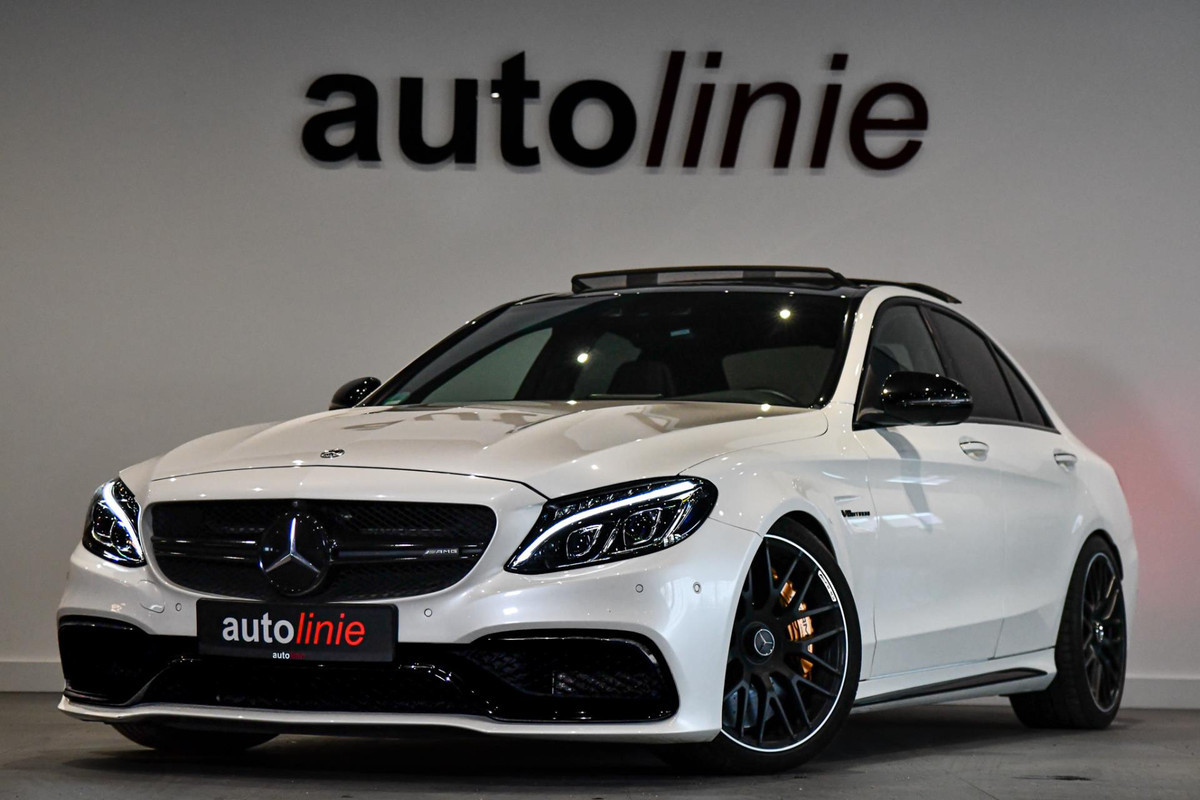 Mercedes-Benz C-Klasse C 63 s AMG, Keramisch, Schaal, Carbon, HUD, 360, ACC, Pano, IWC, Drivers, Burmester, Keyless, Full!