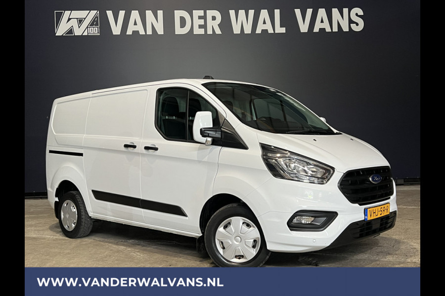 Ford Transit Custom 2.0TDCI L1H1 Euro6 Airco | LED | Cruisecontrol | Parkeersensoren Bijrijdersbank, 2500kg trekvermogen, achterklep