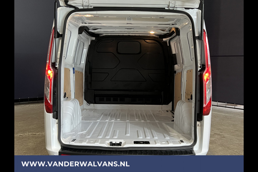 Ford Transit Custom 2.0TDCI L1H1 Euro6 Airco | LED | Cruisecontrol | Parkeersensoren Bijrijdersbank, 2500kg trekvermogen, achterklep