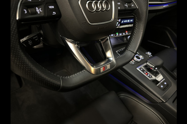 Audi Q5 55 TFSI e 367PK Competition S-Line | Luchtvering | 360 View | RS-Leder | ACC | B&O Sound | Massage | Panodak | Memory | Carbon | Keyless-Go | Virtual-Cockpit | Matrix-LED | Tour-Pakket | Sfeerverlichting | Stoelverwarming | MMI Navi |