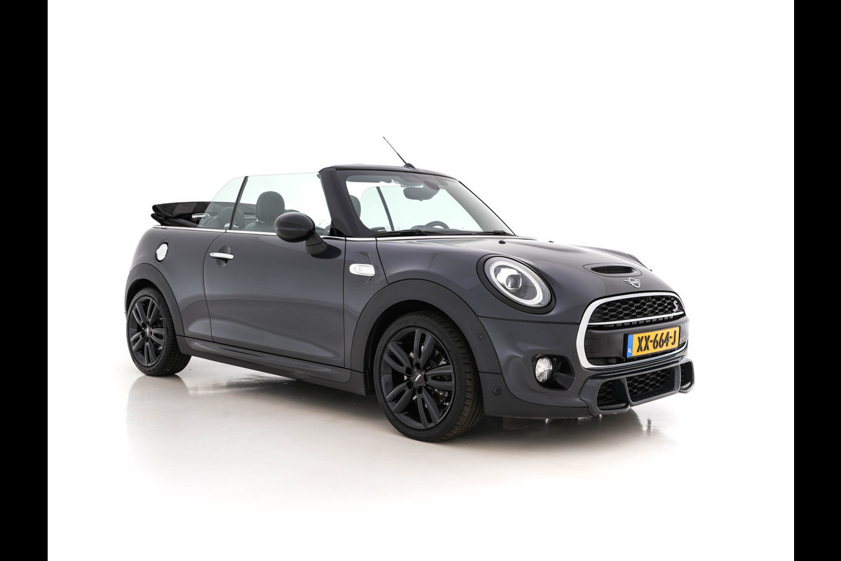 MINI Cabrio 2.0 Cooper S Knightsbridge-Edition JCW-Sport-Pack Aut. *FULL-LED | LOUNCE-VOLLEDER | HARMAN&KARDON-AUDIO | KEYLESS | NAVI-FULLMAP | ECC | PDC | CRUISE | SPORT-SEATS | 17"ALU*