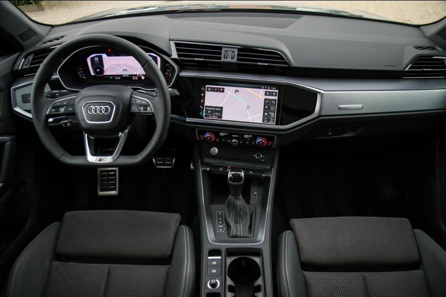 Audi Q3 35 TFSI 1.5 TFSI S Line Pro Line S 150pk S-Tronic! 1e|Panoramadak|Virtual Cockpit|LED Matrix|Leder|ACC|Camera|20inch|Bj'19