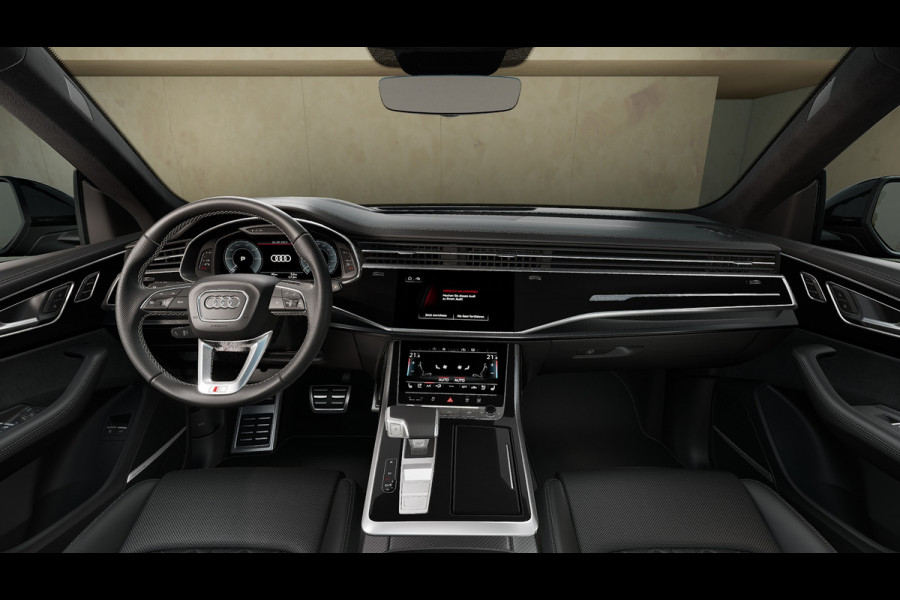 Audi Q8 60 TFSI e Quattro S-Line FULL OPTION 490PK FACELIFT | NIEUW - LEVERING WEEK 24 | 5 JAAR FABR. GARANTIE