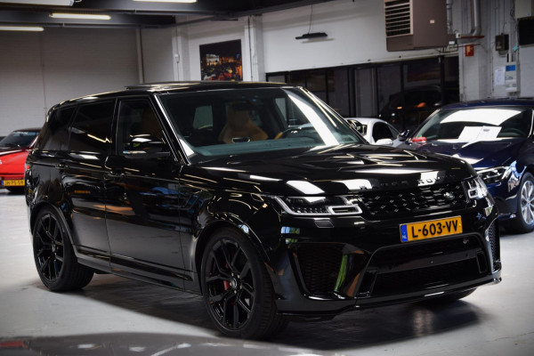Land Rover Range Rover Sport P575 SVR Panorama Ultimate Black Navi|Leder|Dealer onderhouden|