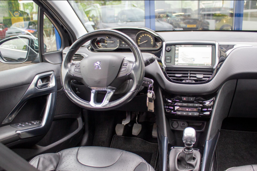 Peugeot 2008 1.2 PureTech Allure | Prijs rijklaar incl. 12 mnd garantie | Lmv Panodak Navi Airco Bluetooth Leder Stoelverw