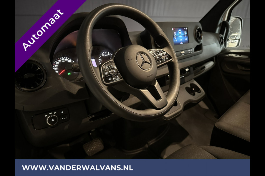 Mercedes-Benz Sprinter 317 CDI 170pk 9G-Tronic Automaat L3H2 Fabrieksgarantie Euro6 Airco | Camera | MBUX cruisecontrol, 270gr deuren, apple carplay, 3-zits