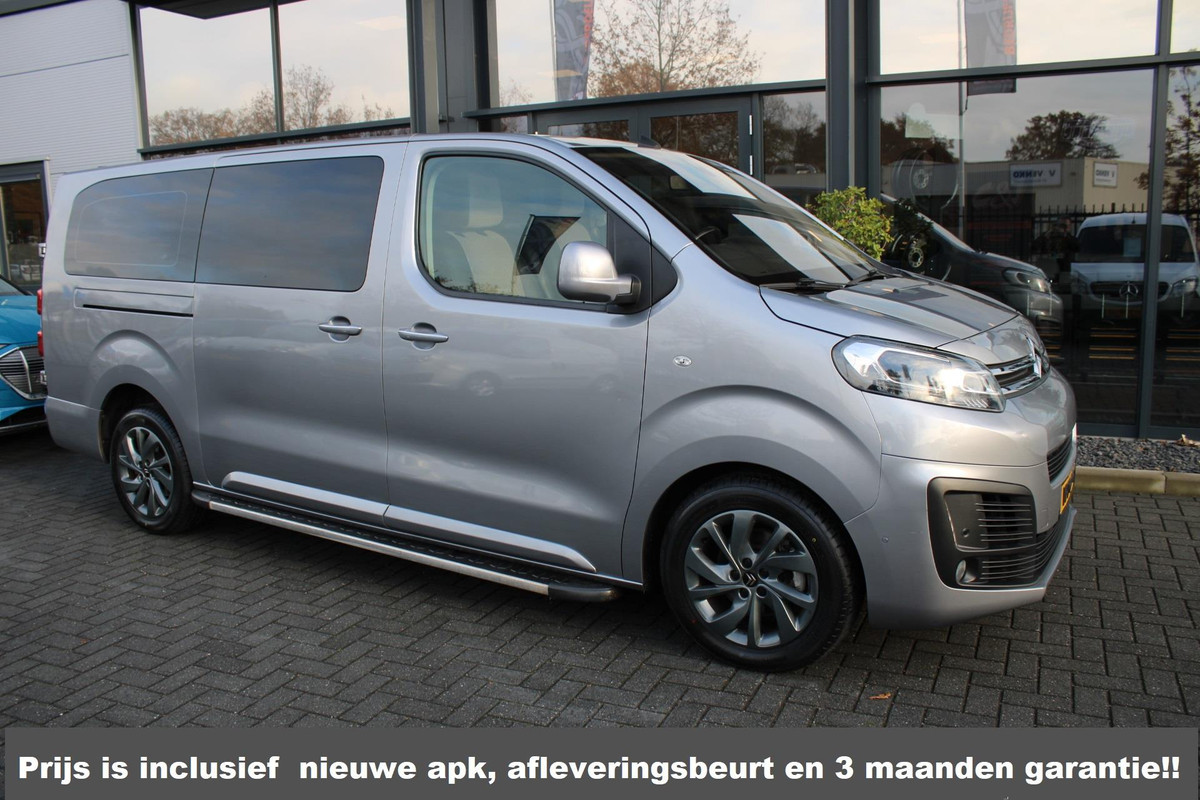 Citroën Jumpy 2.0 BlueHDI 180 XL Driver Dubbele Cabine bomvol Automaat s&s sport