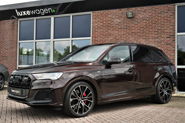 Audi Q7 60 TFSI e quattro Competition Pano Trekh S-zetels ACC Massage B&O 22inch Luchtv