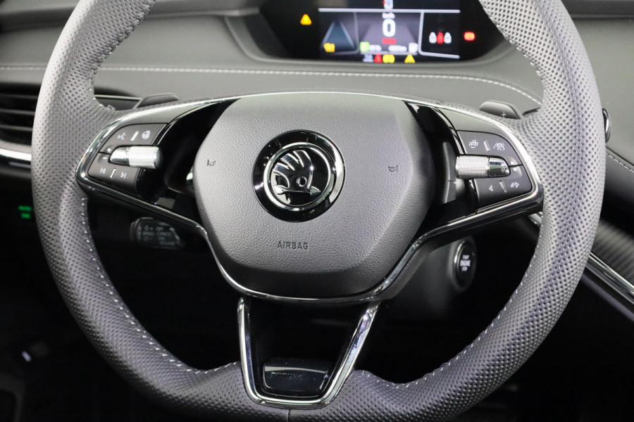 Škoda ENYAQ Coupé iV 80 Sportline 204 pk Canton Audio | Head up Display | Verwarmbare voorstoelen en achterbank | Crystal Face