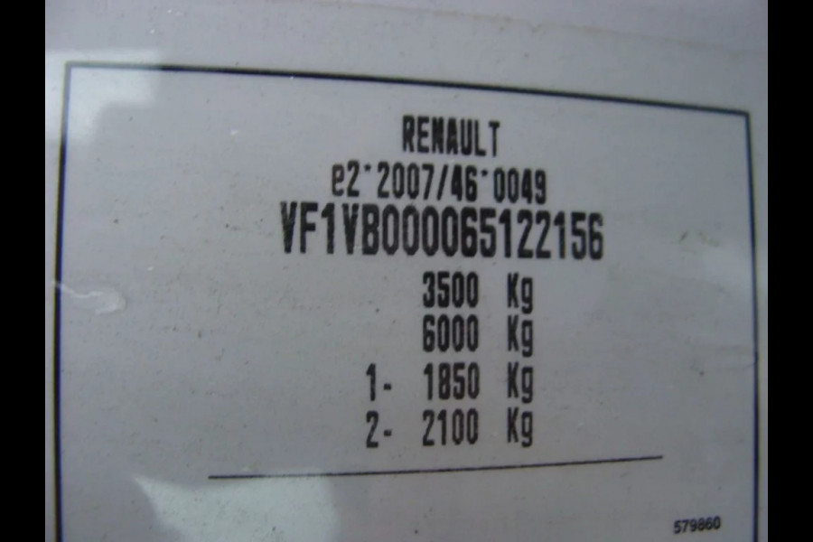 Renault Master 145.35 - EURO 6 - VNZ-31-N