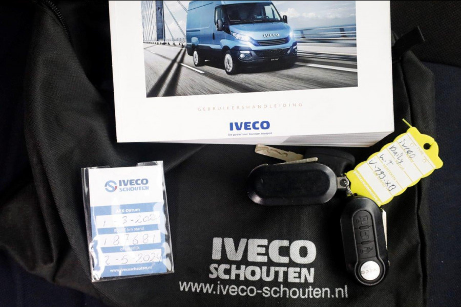 Iveco Daily 35S16 155pk L2H2 HiMatic Automaat Airco/Trekhaak 3500kg 03-2019