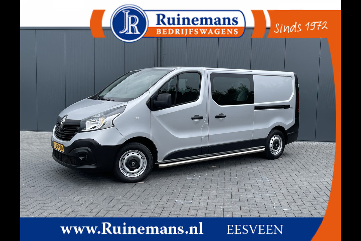 Renault Trafic 1.6 dCi / L2H1 / DUBBELE CABINE / 2X SCHUIFDEUR / 6 PERS / CAMERA / DUBBEL CABINE