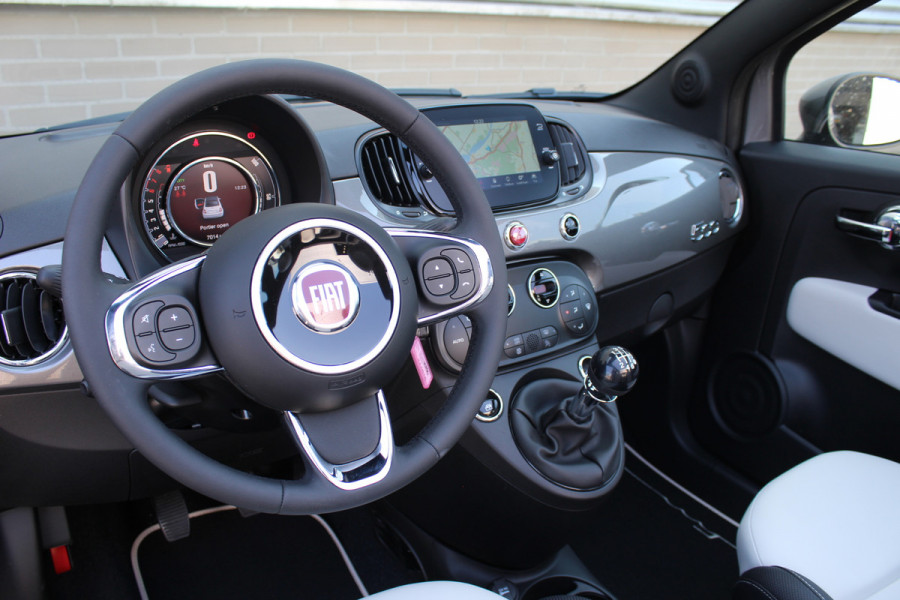 Fiat 500C 1.0 Hybrid Dolcevita Cabrio | Navigatie | Cruise | Parkeersensoren