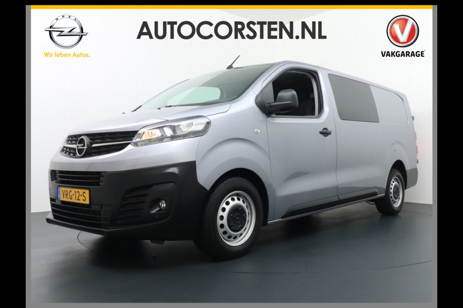 Opel Vivaro 2.0D 145pk 5pers D.C L3.H1 EURO6 Navi Apple-Android Carplay Connected Trekhaak Camera Multi-Media SchuifDeur Betonplex-Vloer PDC Priv.Glass Mistlampen Licht+RegenSensor CruiseControl Uniek lengte 3 !!!! EURO 6  54.000 euro nieuw (inc btw/bpm) Org.NLSe auto 340Nm/2000rpm 2.500kg Trekvermogen!