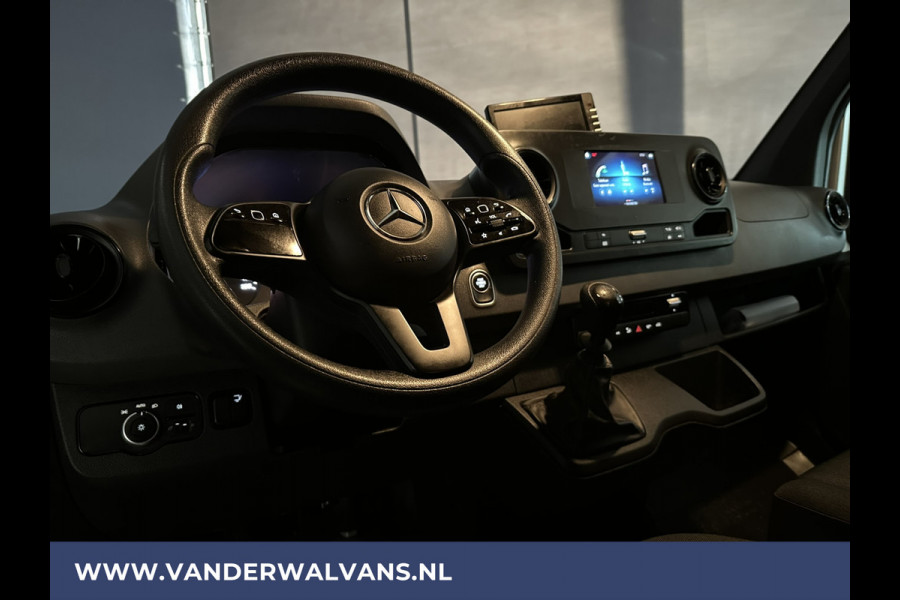 Mercedes-Benz Sprinter 316 CDI 163pk Bakwagen Laadklep Euro6 21m3 KUUB / 235cm hoog Airco | Camera | Apple Carplay Android Auto, Bijrijdersbank