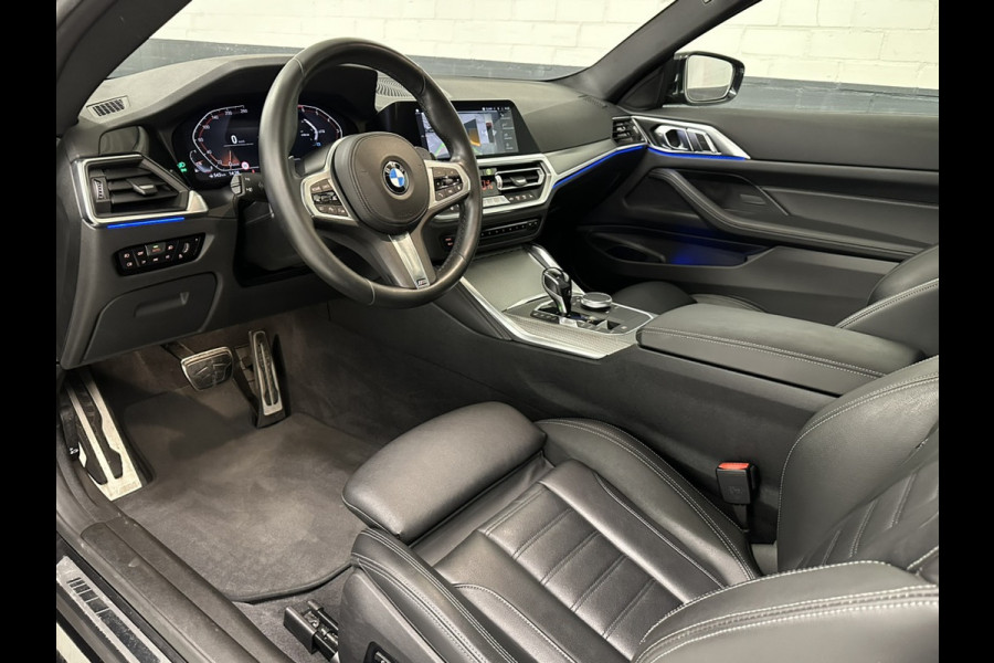 BMW 4 Serie Coupé 430i High Executive M-Sport ACC | LED | Schuifdak | Leder | 20 inch  360 | Stoelverwarming | Draadloze lader