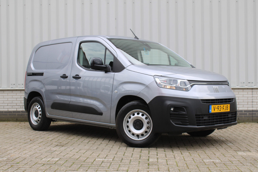 Fiat E-Doblò 136 L1 50 kWh | 8" Navi scherm | PDC | Reservewiel | Cruise | Schuifdeur rechts |