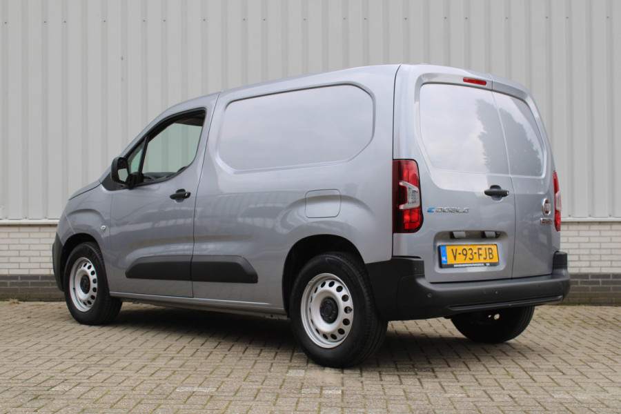 Fiat E-Doblò 136 L1 50 kWh | 8" Navi scherm | PDC | Reservewiel | Cruise | Schuifdeur rechts |