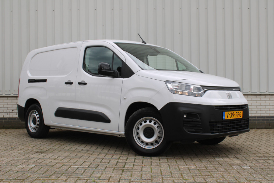 Fiat E-Doblò 136 L2 50 kWh | Airco | Navi | Reservewiel | Cruise | Klaptafels achterzijde voorstoelen | Comfort connect pakket |