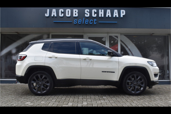 Jeep Compass 4xe 240 Plug-in Hybrid Electric S / Blind spot / Afn. Trekhaak / El. klep / Stoel- & stuurverwarming / 19"