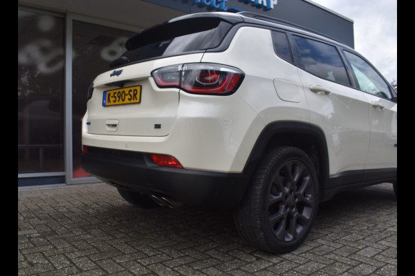 Jeep Compass 4xe 240 Plug-in Hybrid Electric S / Blind spot / Afn. Trekhaak / El. klep / Stoel- & stuurverwarming / 19"