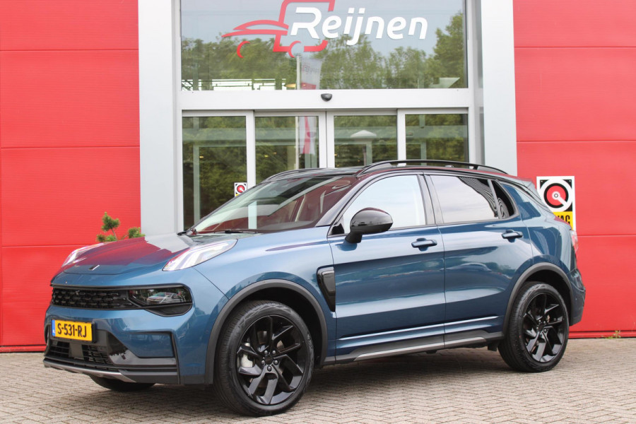 Lynk & Co 01 1.5 261PK PHEV ORGINELE NEDERLANDSE AUTO | BLACK PACK | PANORAMA SCHUIF / KANTELDAK | 360° CAMERA | INFINTY AUDIO | DODEHOEK DETECTIE | NAVIGATIE | DASHBOARD CAMERA | ELEKTRISCHE STOELVERSTELLING MET GEHEUGEN | DAB+ RADIO | DRAADLOZE APPLE CARPLAY/ANDROID AUTO | DRAADLOZE TELEFOONLADER | ELEKTRISCHE ACHTERKLEP |