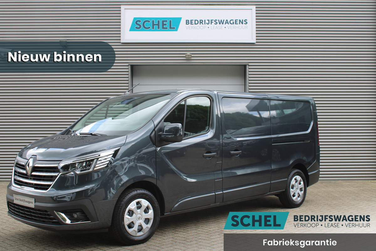 Renault Trafic 2.0 dCi 150pk T30 L2H1 Work Edition - 2x Schuifdeur - Carplay - Android - Airco - Cruise - PDC - Trekhaak - Rijklaar