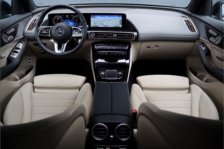 Mercedes-Benz EQC 400 4-MATIC Business Line 80 kWh | Schuifdak | Distronic+ | Memory | Trekhaak | Massage | Ventilatie | Verwarmd Stuurwiel | Leder | Keyless Go | Luchtkwaliteitspakket | Multibeam LED |