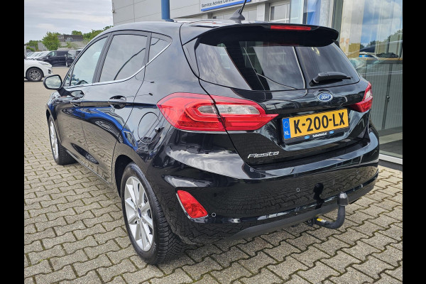 Ford Fiesta 1.0 EcoBoost Titanium X 2de eigenaar | Trekhaak | Stoelverwarming | Navigatie | Climate control | LED verlichting | Lane assist | Privacy glas | Dealeronderhouden!