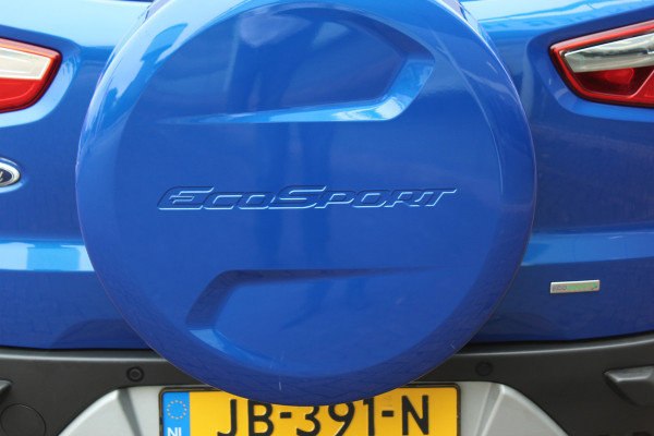 Ford EcoSport 1.0 EcoBoost Titanium, 125pk , Hoge zit Climate control , Cruise control , Trekhaak , LM velgen Dag rijverlichting , parkeersensoren achter , R-Wiel.
