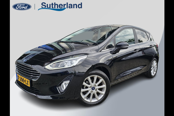 Ford Fiesta 1.0 EcoBoost Titanium X 2de eigenaar | Trekhaak | Stoelverwarming | Navigatie | Climate control | LED verlichting | Lane assist | Privacy glas | Dealeronderhouden!