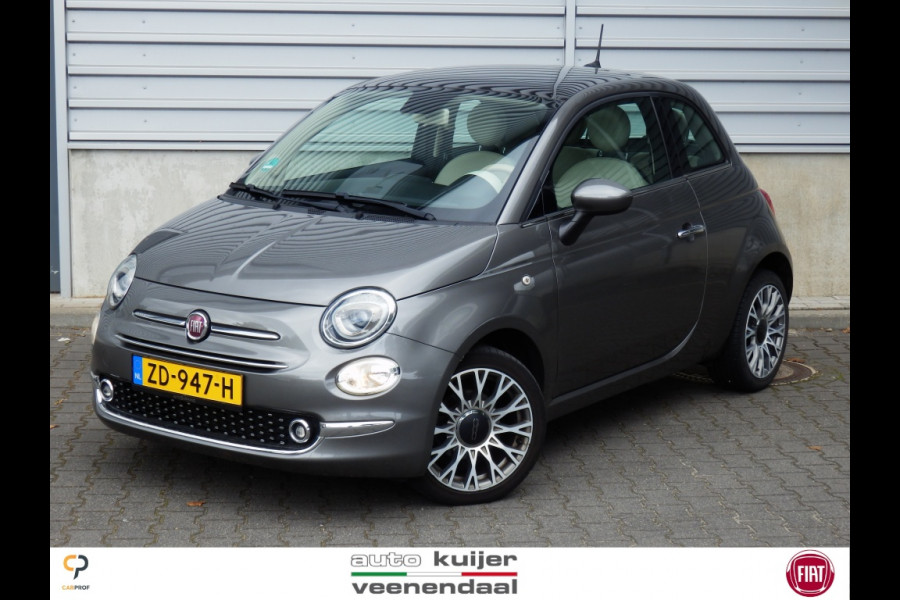 Fiat 500 80pk | Lounge | Navigatie | Panoramadak | PDC |