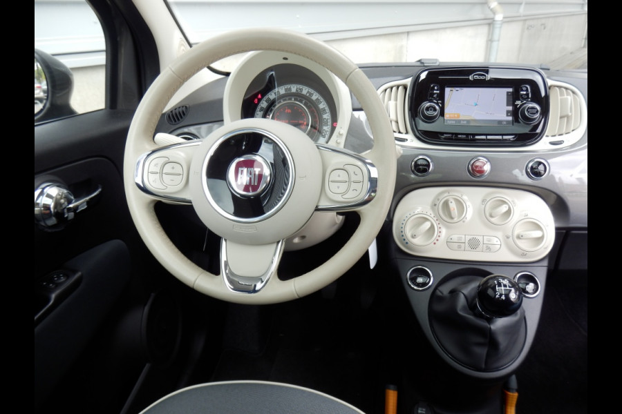 Fiat 500 80pk | Lounge | Navigatie | Panoramadak | PDC |