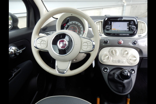 Fiat 500 80pk | Lounge | Navigatie | Panoramadak | PDC |