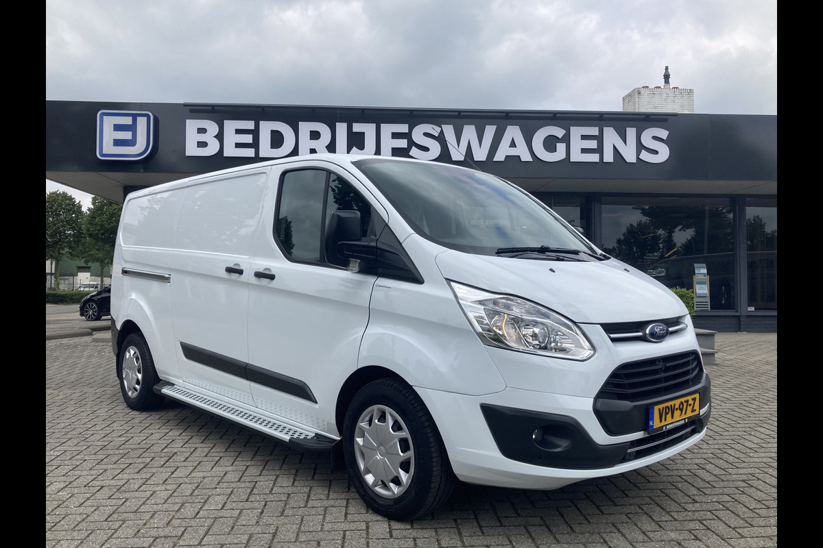 Ford Transit Custom 290 2.0 TDCI L2H1 Trend 130pk/96kW Automaat | 2x zijschuifdeur! | Trekhaak | Sidesteps | Houten vloer | Voorruitverwarming | etc. etc.