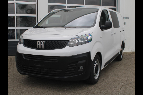 Fiat Scudo 2.0 Diesel 145 L3 DC | Passagiersstoel | Driver Pack | Techno NAV Pack | 2 Schuifdeuren | Ramen in achterdeuren | Uit voorraad leverbaar !