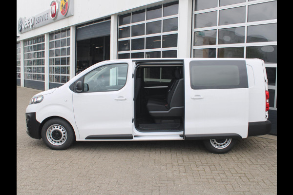 Fiat Scudo 2.0 Diesel 145 L3 DC | Passagiersstoel | Driver Pack | Techno NAV Pack | 2 Schuifdeuren | Ramen in achterdeuren | Uit voorraad leverbaar !