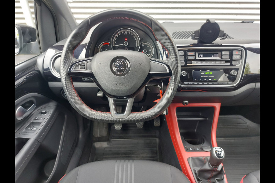 Škoda Citigo 1.0 Greentech Ambition MONTE CARLO, airco,cruisecontrol,parkeersensoren achter,stoelverwarming,