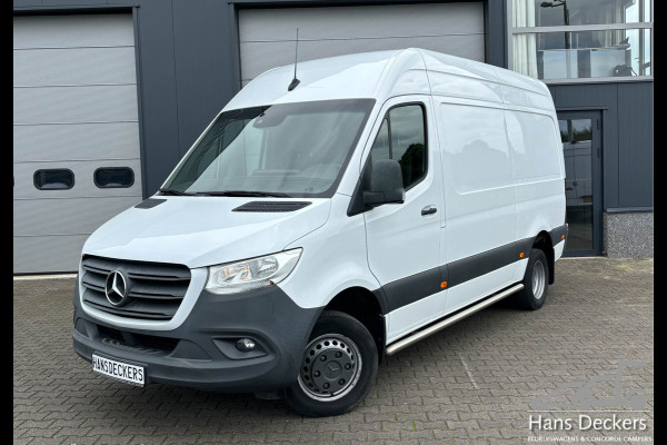 Mercedes-Benz Sprinter 514 L2 H2 MBUX Airco Dubbel Lucht Navi DAB 2800 kg Trekgewicht / Direct inzetbaar