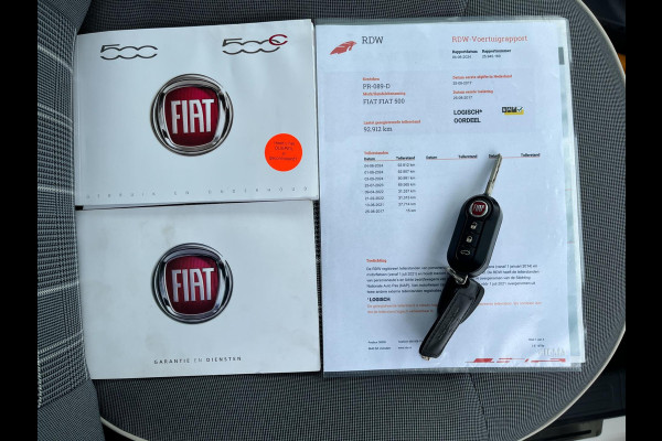 Fiat 500 0.9 TwinAir Turbo Sport PANORAMADAK / GROOT SCHERM / GOED ONDERHOUDEN / CRUISE CONTROL