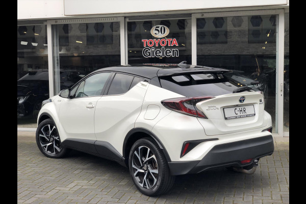 Toyota C-HR 1.8 Hybrid Bi-Tone | Trekhaak, Navigatie, Dodehoekherkenning, Stoelverwarming, 18 inch, Keyless, DAB