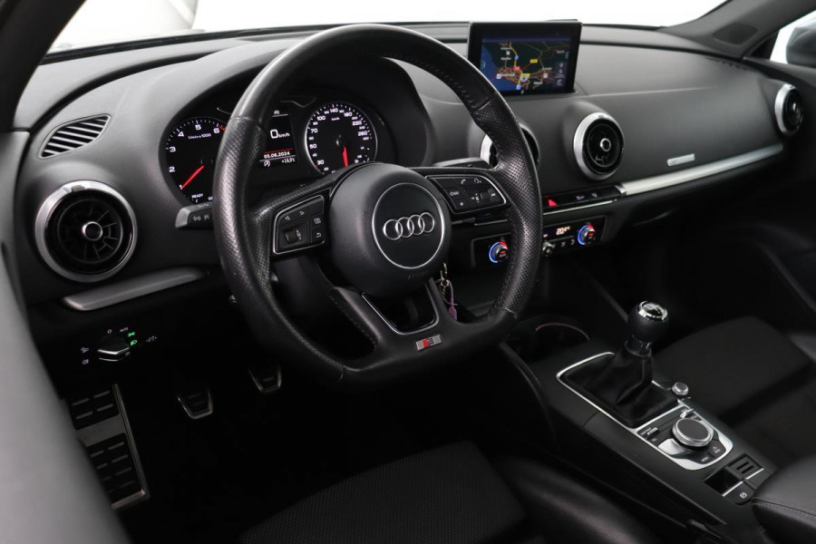 Audi A3 1.0 TFSI Sport Pro Line S | Sportstoelen | Xenon | PDC | Navigatie | Half leder | Bluetooth | Climate control | S-Line