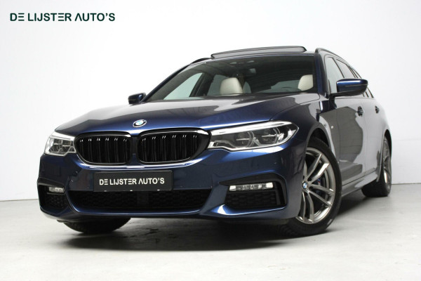 BMW 5 Serie Touring 530i High Executive M Sport Automaat 252 PK |PANO, NAVIGATIE, ACC, CLIMATE, STOELVERWARMING, CAMERA, LED, PDC|