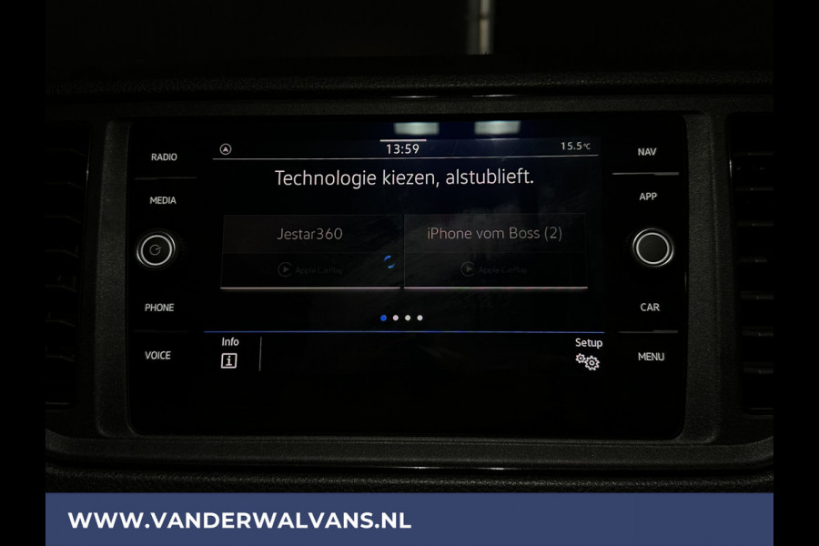 Volkswagen Crafter 2.0 TDI 140pk L4H3 L3H2 Euro6 Airco | Navigatie | Camera | 270gr achterdeuren Parkeersensoren, Apple carplay, android auto