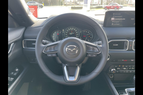 Mazda CX-5 2.0 e-SkyActiv-G M Hybrid 165 Homura Automaat | SNEL LEVERBAAR | 6 JAAR FABRIEKSGARANTIE | NIEUW TE REGISTREREN |