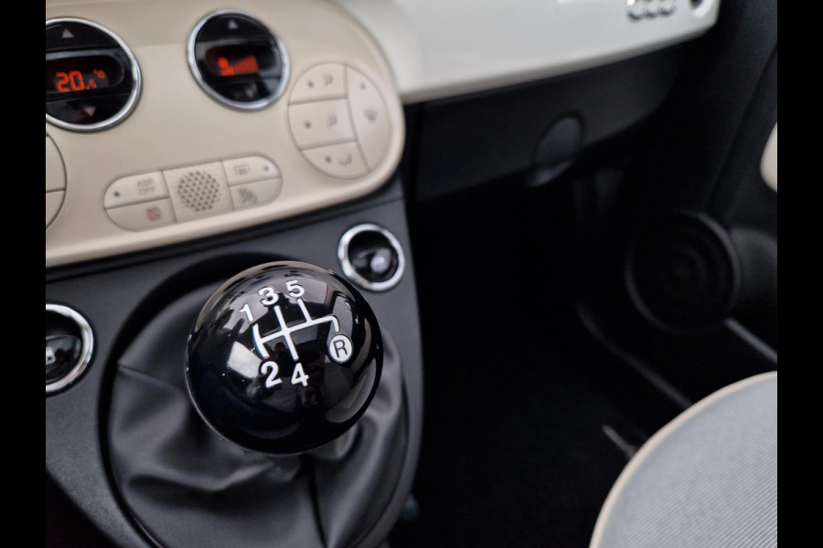 Fiat 500 0.9 TwinAir Turbo Collezione | Open Dak | Clima | Cruise | Licht en Regensensor | Navi | PDC |